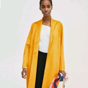 Zara NWT Canary yellow Jacket
